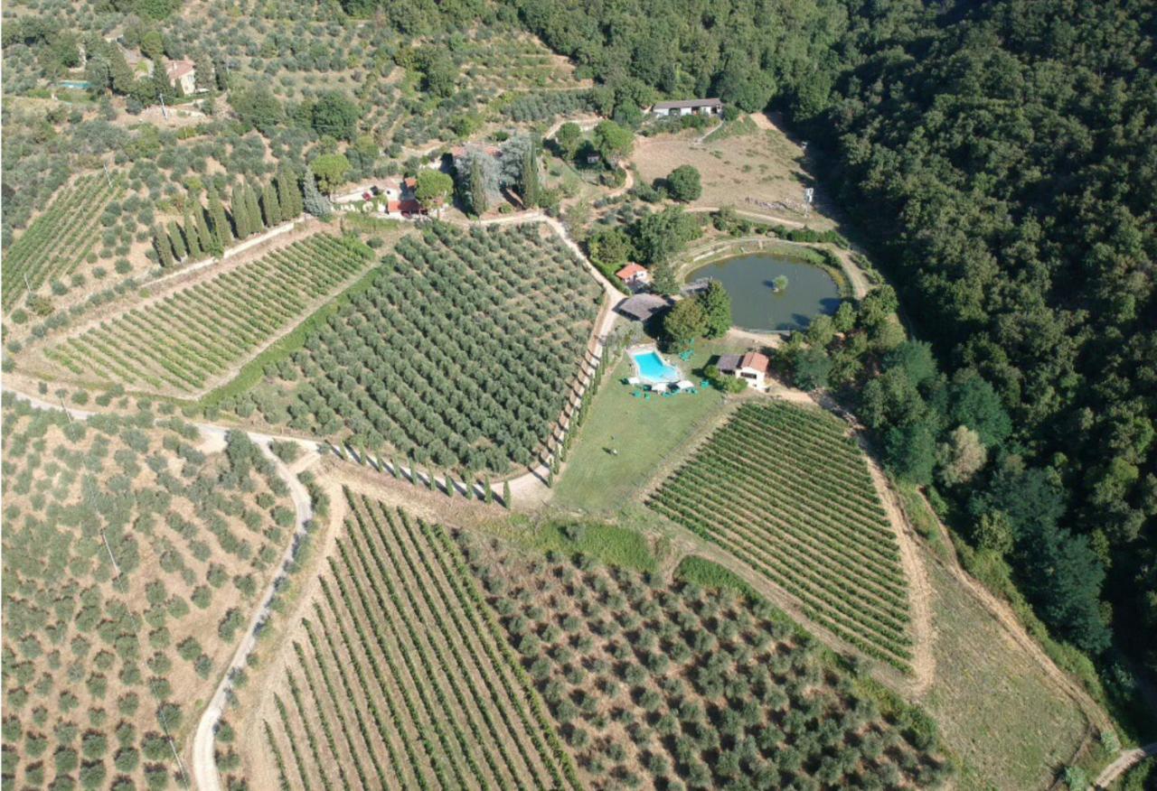 Agriturismo Fattoria Celle ฟิลยีเน วัลดาร์โน ภายนอก รูปภาพ
